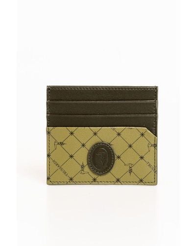 Trussardi Leather Wallet - Green