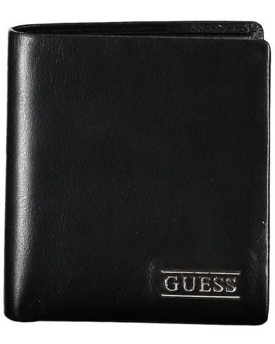Guess Elegant Leather Wallet For - Black