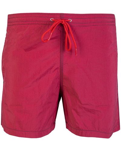 Malo Elegant Burgundy Beachwear For - Red