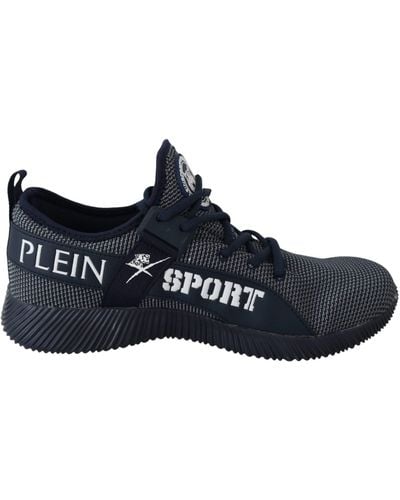 Philipp Plein Exclusive Indaco Carter Trainers - Blue