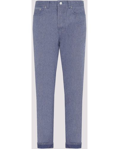 Dior Cotton Slim Fit Jeans - Blue