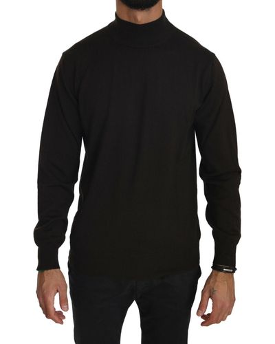 Mila Schon Mila Schön Turtle Neck Pullover Wool Sweater - Black