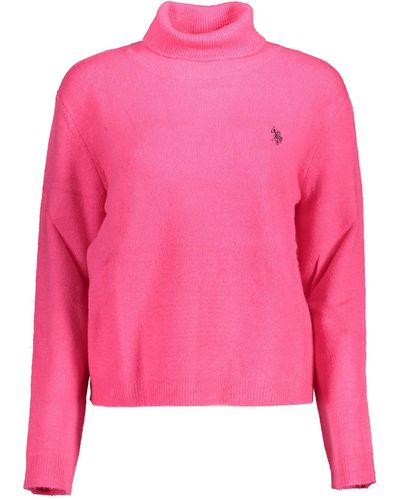 U.S. POLO ASSN. Nylon Sweater - Pink