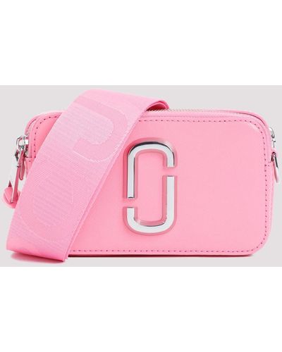 Marc Jacobs Petal Pink The Snapshort Cow Leather Bag