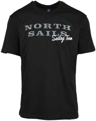North Sails Cotton T-shirt - Black