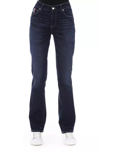 Baldinini Cotton Jeans & Pant - Blue