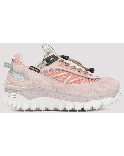 Moncler Pastel Pink Trailgrip Trainers