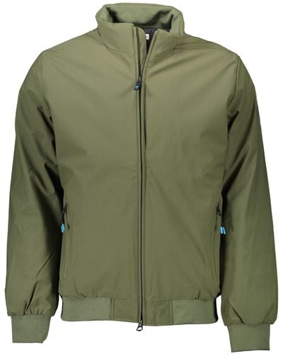 U.S. POLO ASSN. Chic Contrasting Detail Jacket - Green