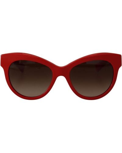 Dolce & Gabbana Elegant Mosaico Cat-Eye Sunglasses - Multicolor