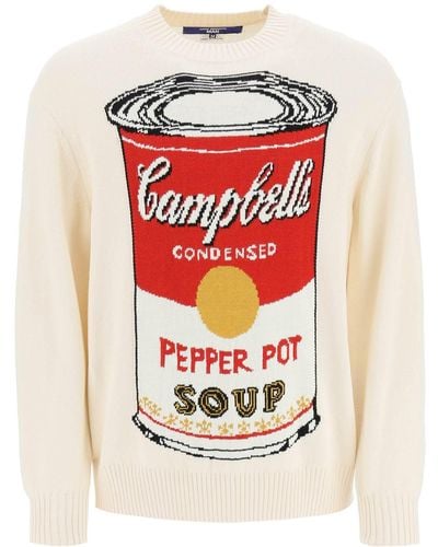 Junya Watanabe Campbells Soup Can Pullover - Red