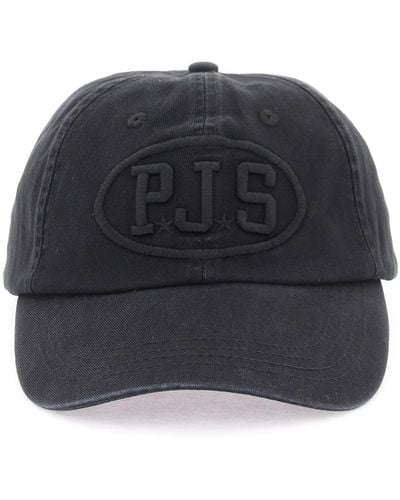 Parajumpers Baseball Cap With Embroidery - Black