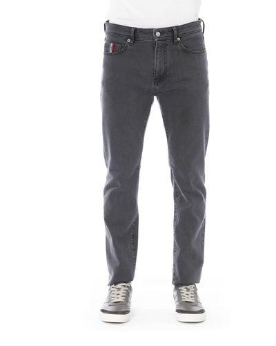 Baldinini Chic Regular Fit Jeans - Grey