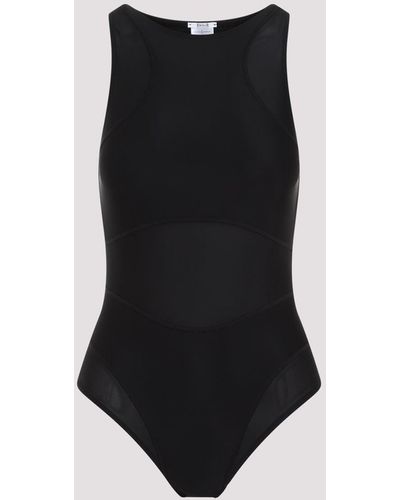 Wolford Black Active Flow Polyamide Body