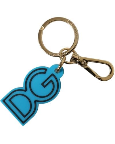 Dolce & Gabbana Elegant & Keychain Accessory - Blue