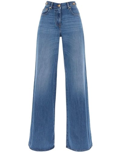 Versace Flared Jeans With Medusa '95 - Blue