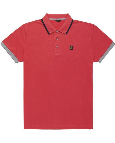 Refrigiwear Cotton Polo Shirt - Red