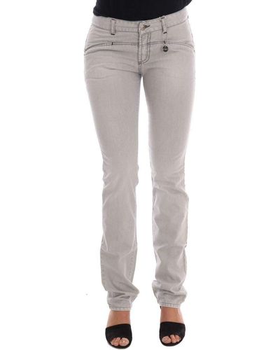 CoSTUME NATIONAL C'n'c Wash Cotton Slim Jeans - Grey