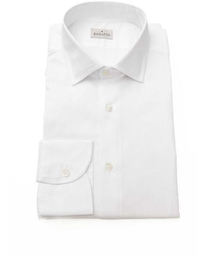 Bagutta Cotton Shirt - White