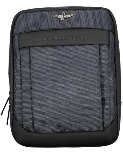 Aeronautica Militare Elegant Shoulder Bag With Adjustable Strap - Grey