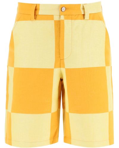 Jacquemus 'le Shorts Tecido' - Yellow