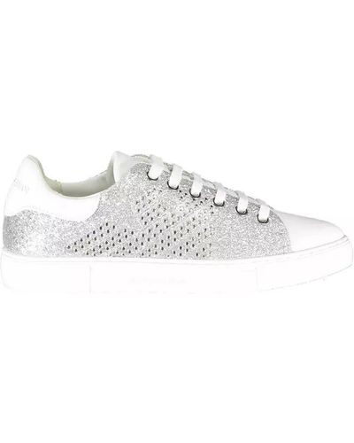 Emporio Armani Polyester Trainer - Metallic