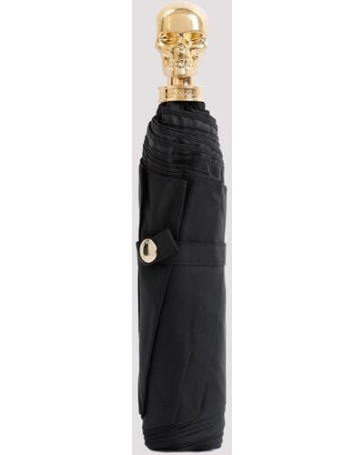 Alexander McQueen Black Textile Umbrella