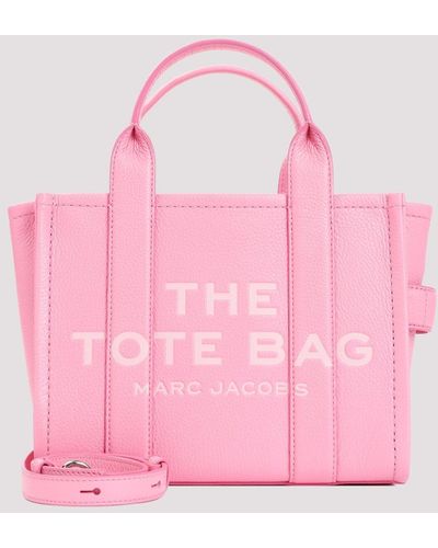 Marc Jacobs The Leather Mini Tote Petal Pink Bag