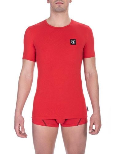 Bikkembergs Cotton T-shirt - Red
