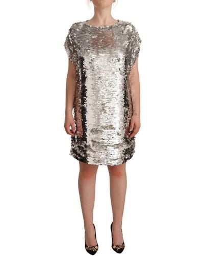 Short Silver Dresses