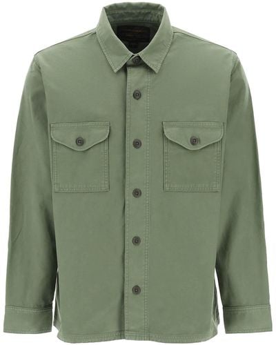 Filson Overshirt In Cotone - Green