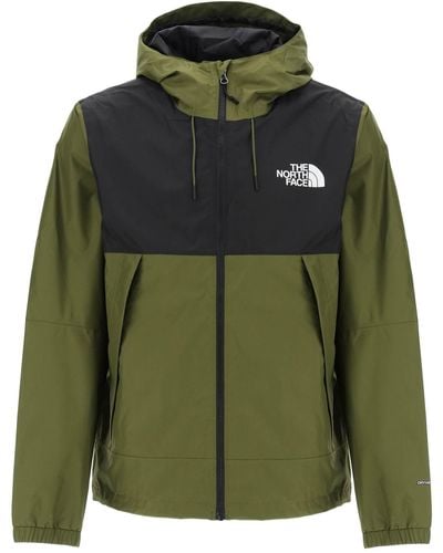The North Face New Mountain Q Windbreaker Jacket - Green