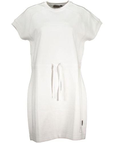 Napapijri Cotton Dress - White
