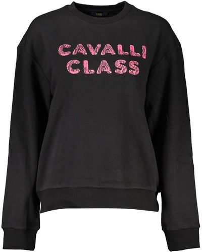 Class Roberto Cavalli Cotton Jumper - Black