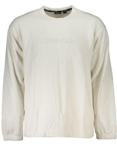 Calvin Klein Cotton Sweater - White