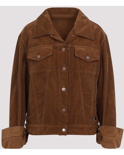 Prada Brown Cotton Jacket