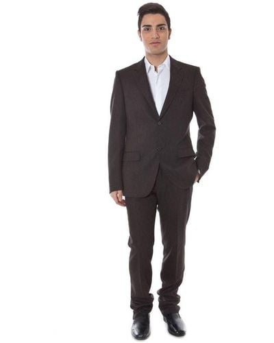 Calvin Klein Chic Wool Blend Suit For - Black