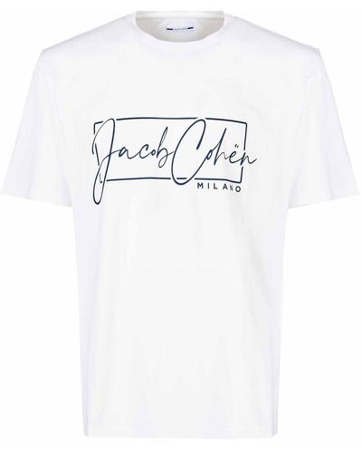 Jacob Cohen Cotton T-Shirt - White