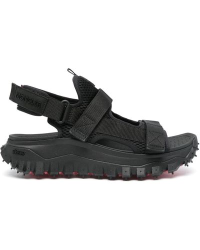 Moncler Trailgrip Vela Sandals - Black