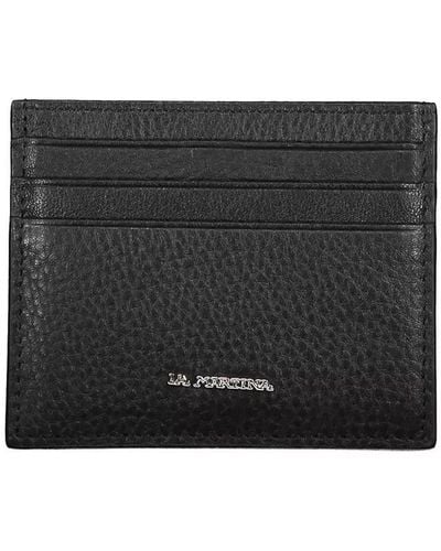 La Martina Leather Wallet - Black
