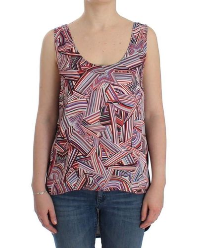 CoSTUME NATIONAL Sleeveless Top Multicolor Sig12535