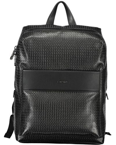 Calvin Klein Sleek Urban Traveller Backpack - Black