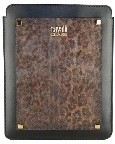 Class Roberto Cavalli Leather Di Calfskin Other - Black