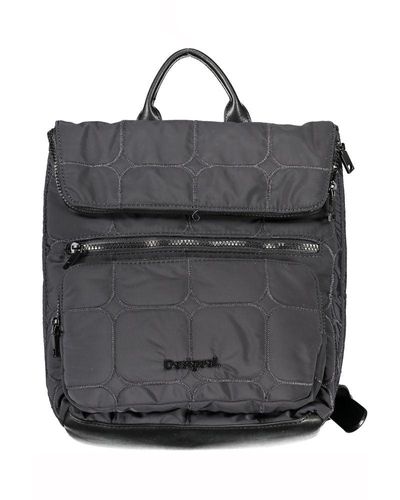 Desigual Polyester Backpack - Black
