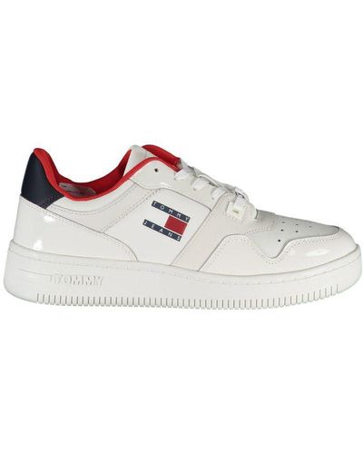 Tommy Hilfiger Contrast Lace-Up Trainers - Multicolour