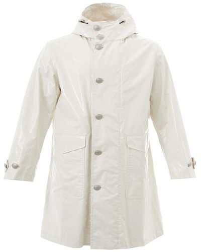 Sealup Long Raincoat - White
