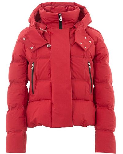Peuterey Cotton Jackets & Coat - Red