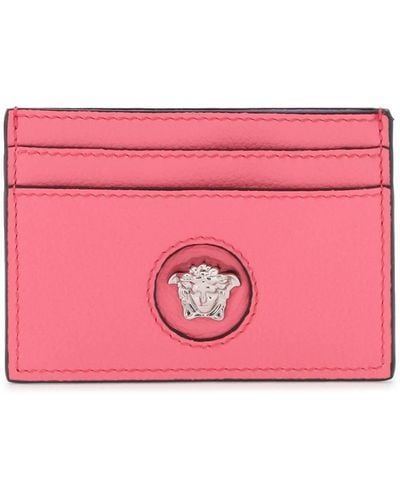 Versace 'la Medusa' Cardholder - Pink