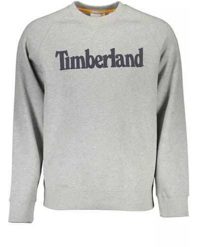 Timberland Gray Cotton Sweater