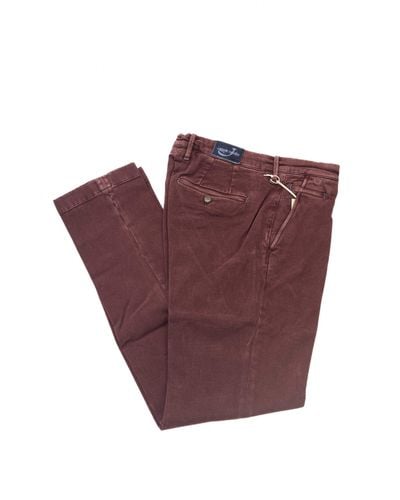 Jacob Cohen Bordeaux Chino Jeans - Purple