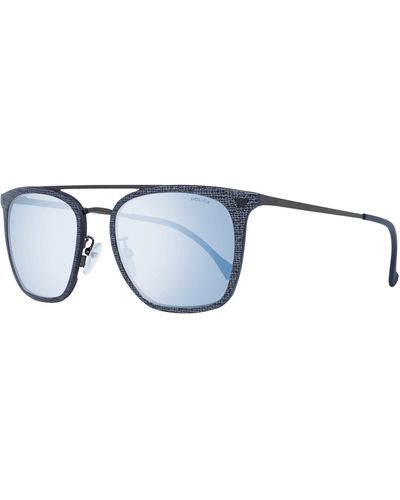 Police Blue Unisex Sunglasses